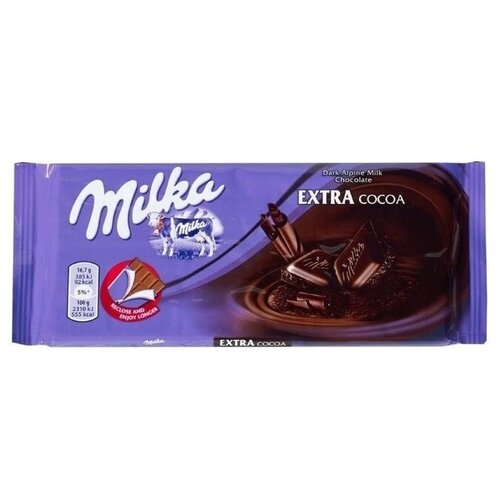   Milka Extra Cacao Dark /     100 . ()