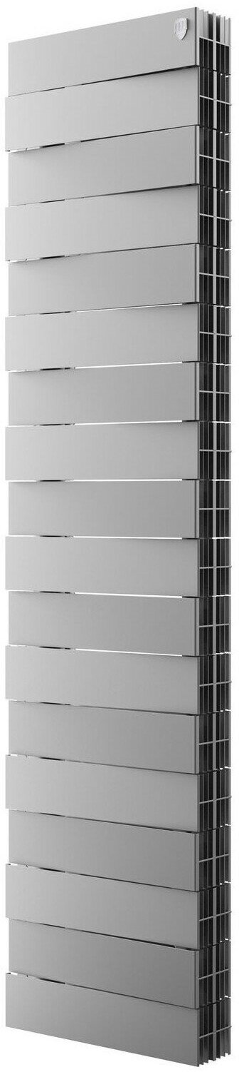 Радиатор Royal Thermo PianoForte Tower 300 Silver Satin - 18 секц.