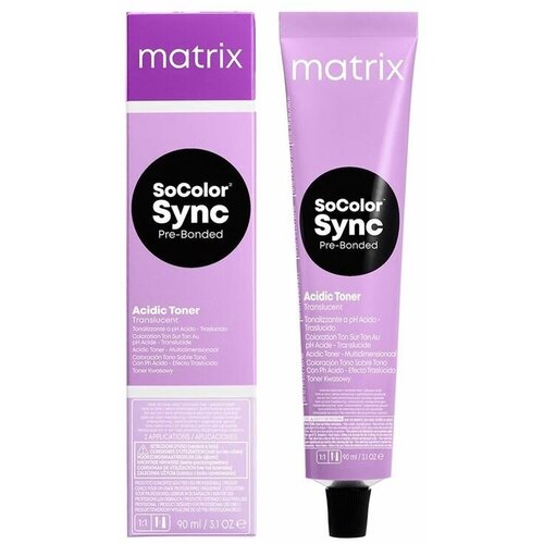 Крем-краска Matrix Color Sync 7MМ блондин мокка мокка Pre-Bonded 90 мл