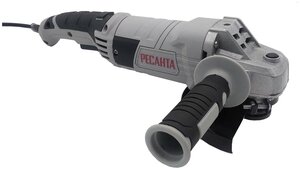 УШМ РЕСАНТА УШМ-150/1300, 1300 Вт, 150 мм, без аккумулятора Машина углошлифовальная Ресанта УШМ-150/
