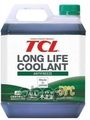 Антифриз Tcl Llc -50C Зеленый, 4 Л TCL арт. LLC01229