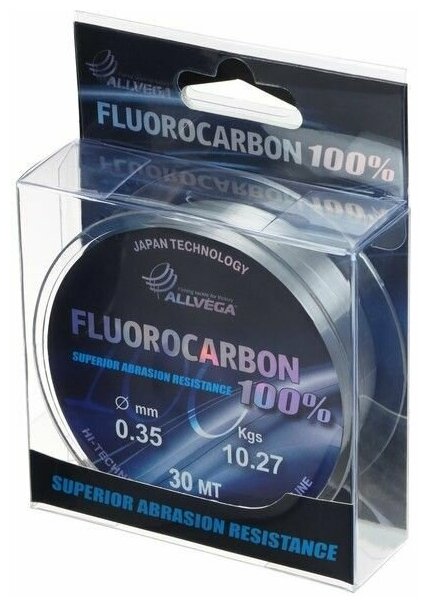 Флюорокарбоновая леска ALLVEGA FX FLUOROCARBON 100%