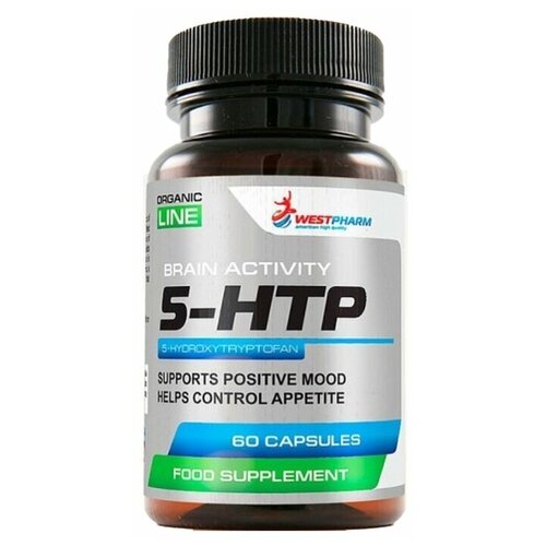 WestPharm 5-HTP 5-гидрокситриптофан 100 мг. 60 капс.