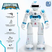 Робот радиоуправляемый IQ BOT GRAVITONE, русское озвучивание, цвет синий