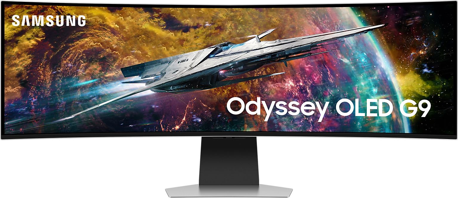 Монитор Samsung Odyssey OLED G9 S49CG954SI 49, серебристый [ls49cg954sixci]