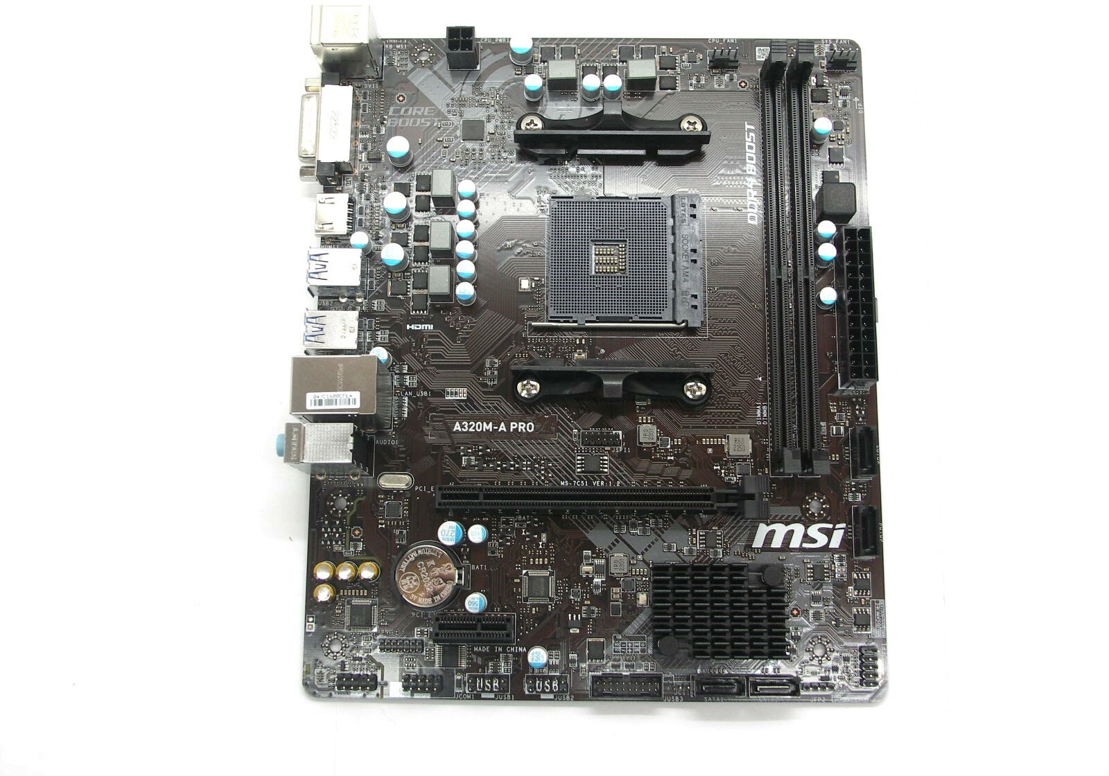 Материнская плата MSI A320M-A PRO