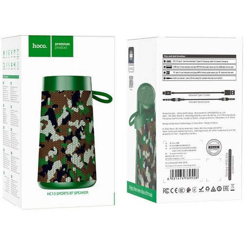 Bluetooth колонка Hoco HC13 синии 119000₽