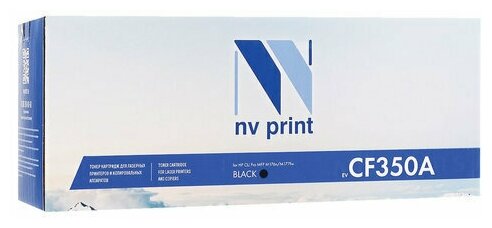 Картридж лазерный NV PRINT (NV-CF350A) для HP LJ M176n/ M177fw, черный, ресурс 1300 страниц