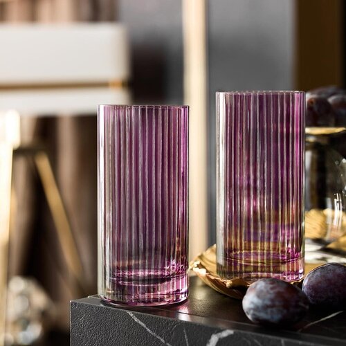 Лакс фиол Набор бокалов для напитков 400 мл 2 пр 990₽