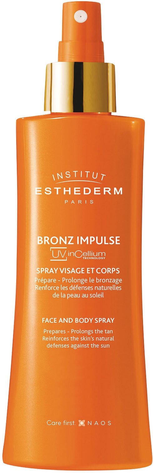 Спрей для подготовки лица и тела к загару Institut Esthederm Bronz Impulse Face and Body Spray 150 мл .