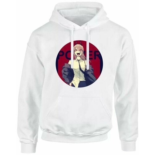 фото Толстовка, размер 50, белый migom