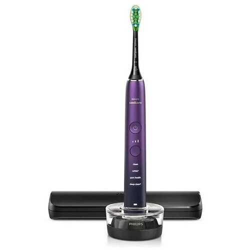 Звуковая зубная щетка Philips Sonicare DiamondClean 9000 HX9911, фиолетовая