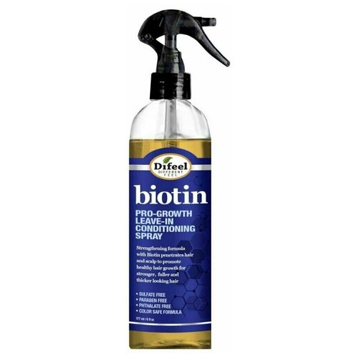 Difeel Кондиционирующий спрей для волос с биотином / Pro-Growth Biotin Leave in Conditioning Spray, 177 мл