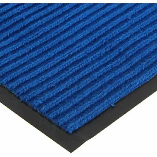Ковер входной грязезащитный ворсовый на ПВХ основе 600х400 мм синий