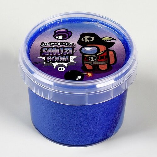 Лепа Слайм Smuzi Boom, 90 г, синий цвет