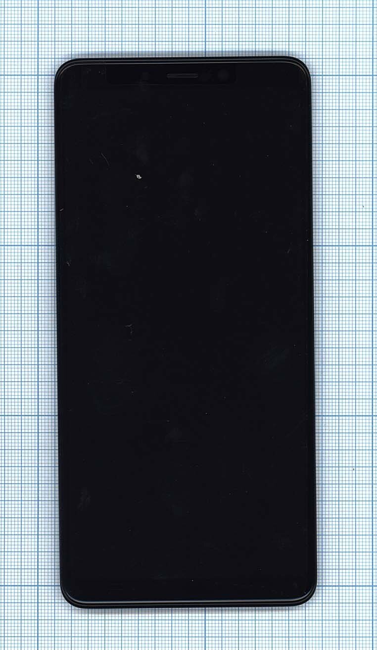 Модуль (матрица + тачскрин) для Samsung Galaxy A9 (2018) SM-A920F черный