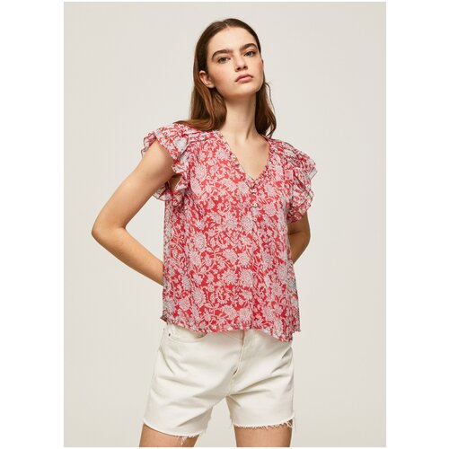 блузка для женщин, Pepe Jeans London, модель: PL304500, цвет: разноцветный, размер: 46(M)
