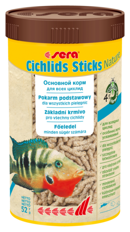 Корм для рыб Sera Cichlid Sticks Nature 250мл