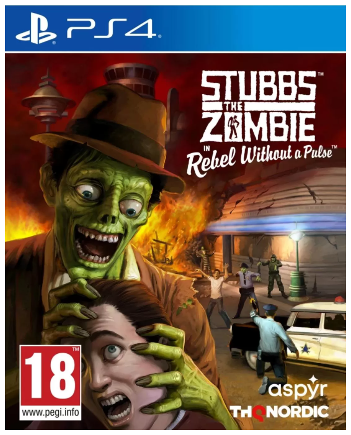 Stubbs the Zombie in Rebel Without a Pulse (PS4) английский язык