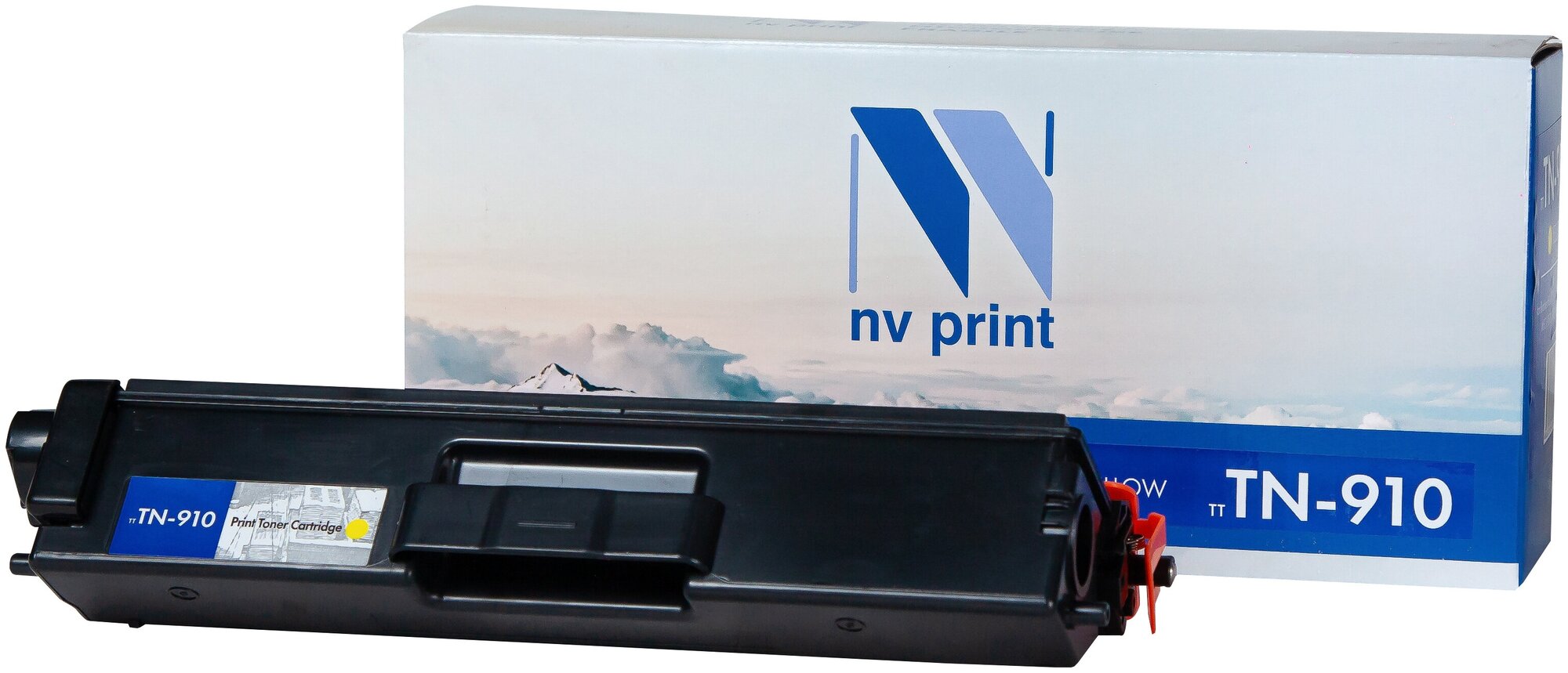 Лазерный картридж NV Print NV-TN910Y для для Brother HL-L9310, MFC-L9570CDW, MFC-L9570, MFC-L9570CDWR (совместимый, жёлтый, 9000 стр.)