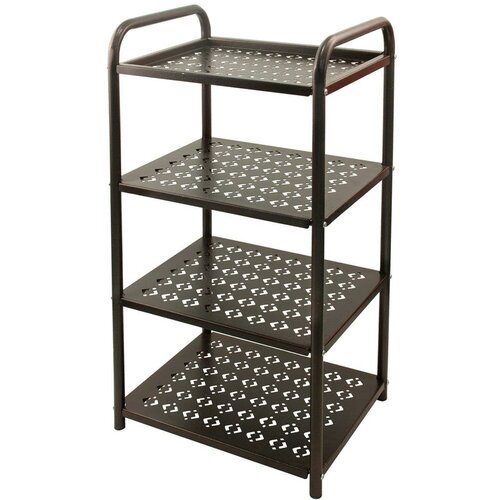 Исток Этажерка принт 4 полки арт. ЭТ41 цв. Медный антик