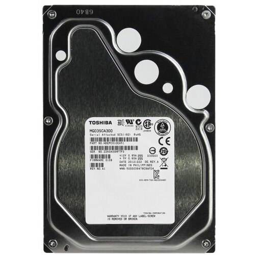 Жесткий диск Toshiba HDEPC01GEA51 3Tb 7200 SAS 35 HDD 1803500₽