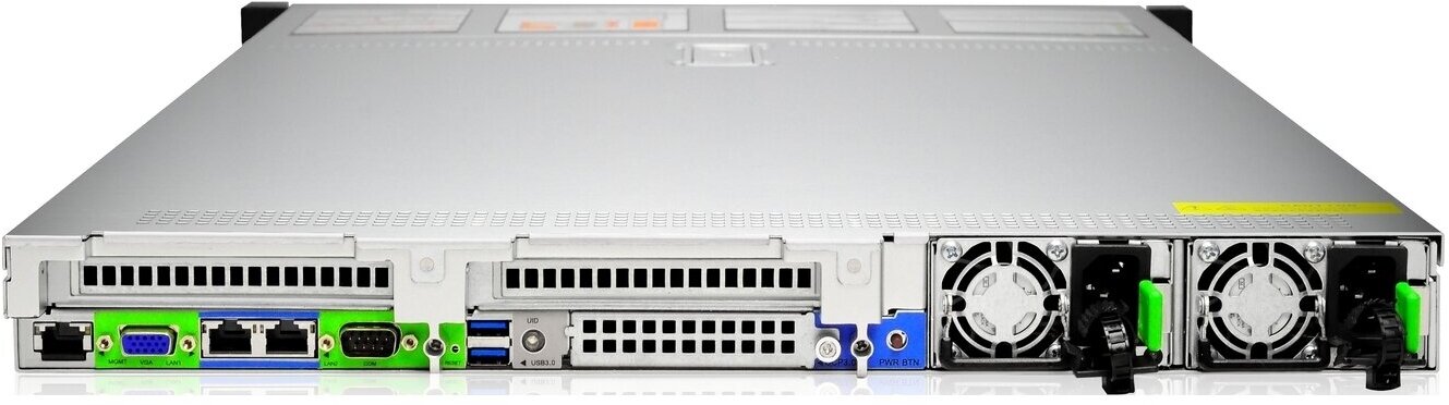 Сервер Gooxi SL101-D10R-G3 без процессора/без накопителей/количество отсеков 25" hot swap: 10/2 x 550 Вт/LAN 1 Гбит/c