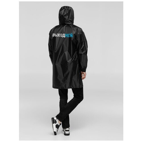 фото Дождевик соль, размер l, черный
