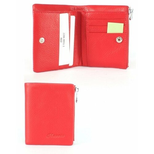 фото Кошелек женский натуральная кожа, бордовый bagforme