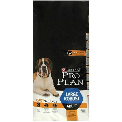Сухой корм PRO PLAN для собак крупных пород, мощное тело, 14 кг витамины антиоксиданты минералы mirrolla l карнитин капсулы 450 мг
