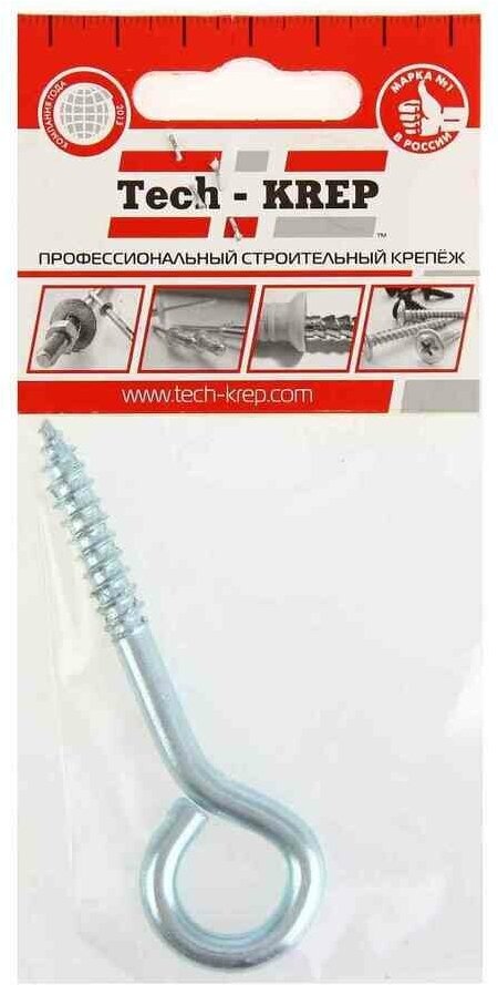 фото Шуруп-кольцо TECH-KREP, 6х60 мм, 1 шт
