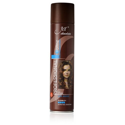 Лак для волос chocolate Flexible maxi Ультрасильная фиксация, 300 мл