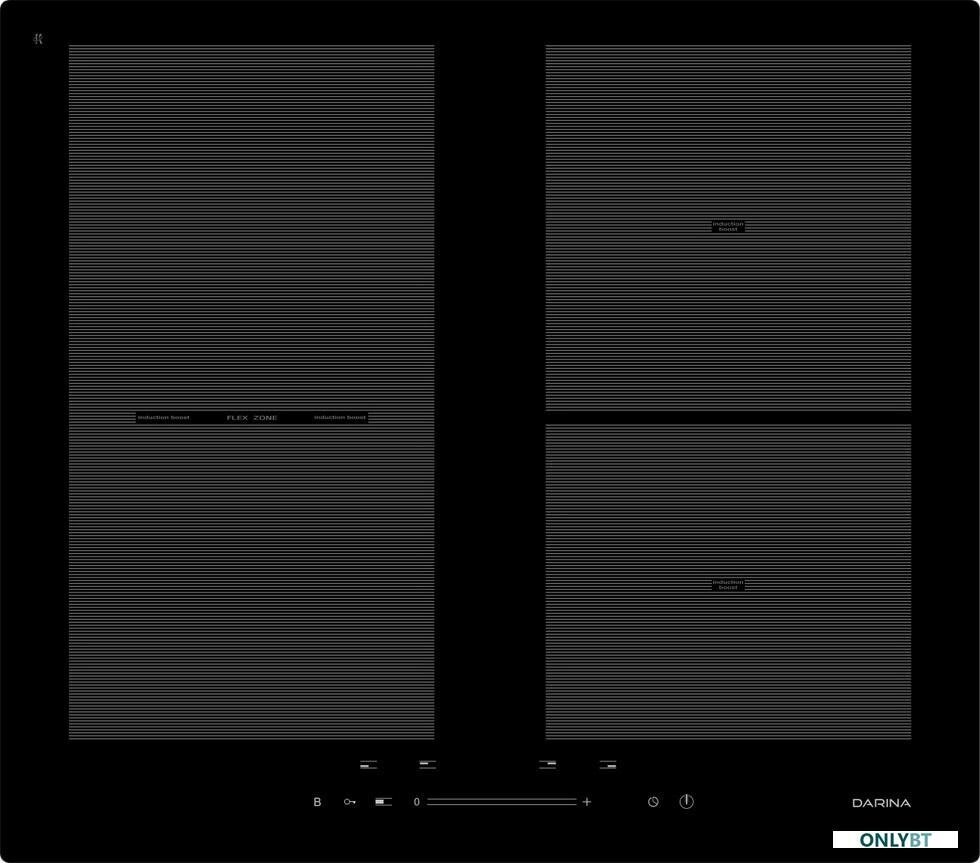 Индукционная варочная панель DARINA 5P9 EI304 B, черный