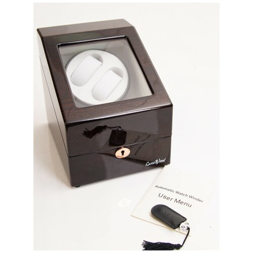 фото Шкатулка для 2 часов с автоподзаводом luxewood lw024-gc-5