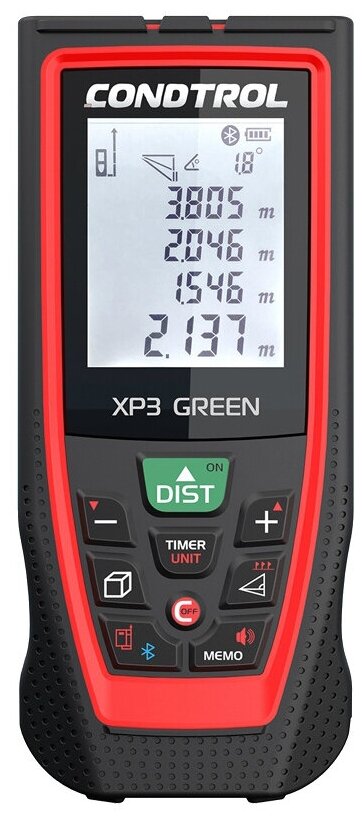 Лазерный дальномер CONDTROL XP3 Green 120 м