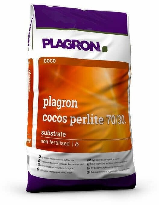Кокосовый субстрат Plagron Cocos Perlite 70/30 50L