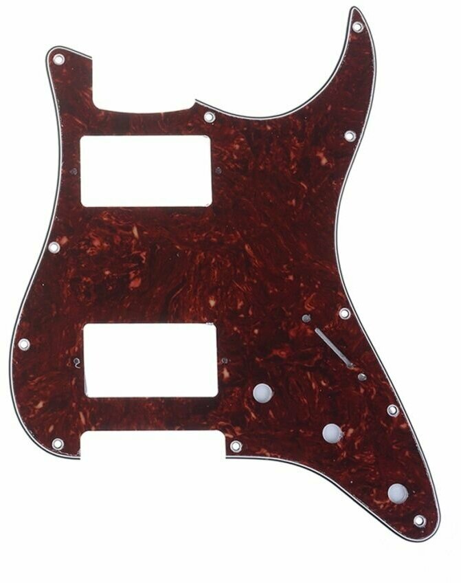 MX1379BT Защитная накладка электрогитары Fender Stratocaster HH, 4 сл, черепаший панцирь, Musiclily