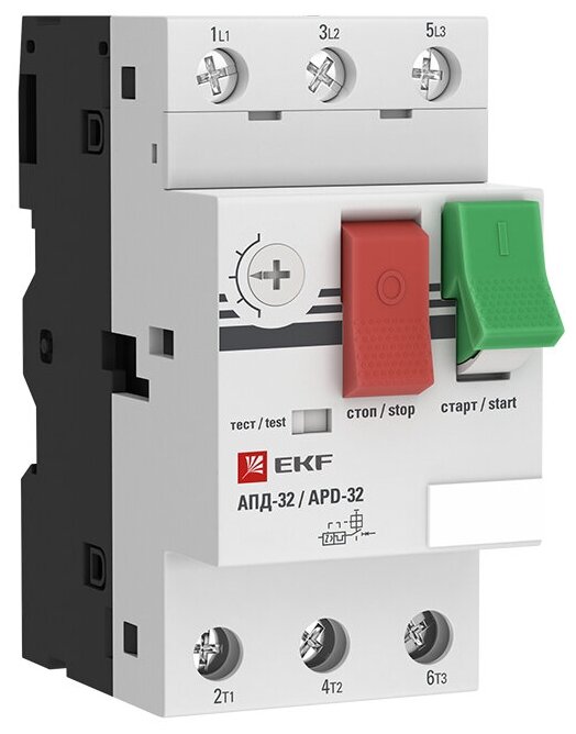 Комбинированный пускатель электродвигателя EKF АПД-32 13-18А PROxima