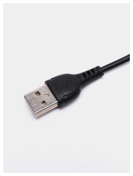 Кабель Borofone BX51 USB - microUSB, 1 м, чёрный