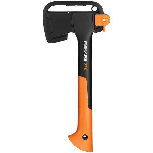 фото Туристический топор fiskars x7 черный/оранжевый