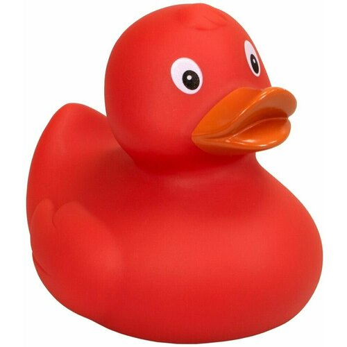 фото Резиновая уточка, красная funny ducks