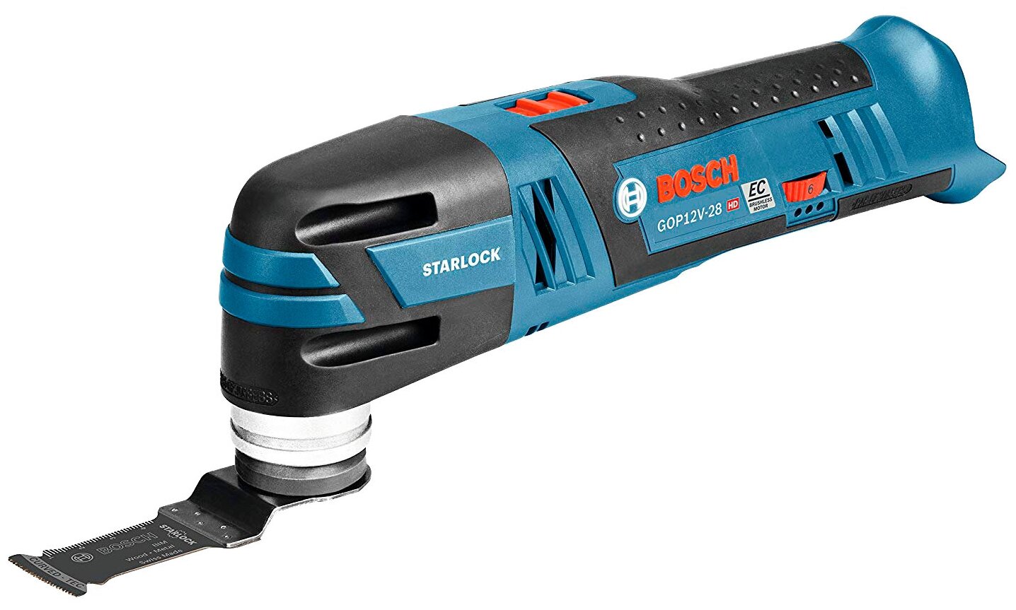 Мультифункциональная шлифмашина Bosch GOP 12V-28 Professional 06018B5020 (с 2-мя АКБ, кейс)