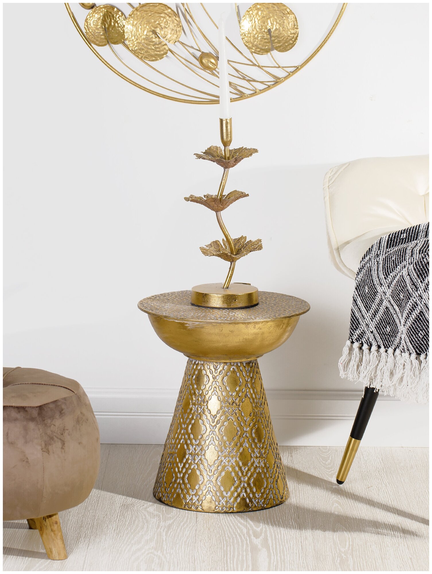 фото 57-043 Столик приставной 34x34x39см, Glasar