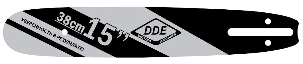 Шина пилы цепной сварная DDE 15/ 38 см .325-1,5-64 зв