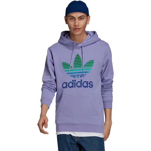 фото Худи adidas, размер s, фиолетовый