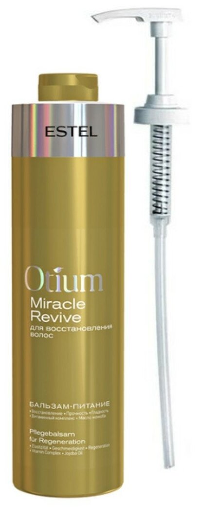 ESTEL бальзам-питание Otium Miracle Revive для восстановления волос, 1000 мл + Дозатор