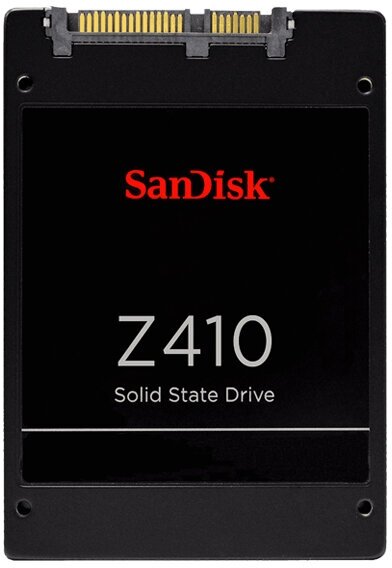 SanDisk Твердотельный накопитель SanDisk Z410 2.5" SATA III 120ГБ Black черный SD8SBBU-120G-1122