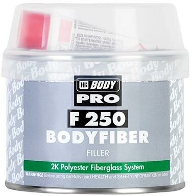 Шпатлёвка BODY Fiber GLASS со стекловолокном 250 гр