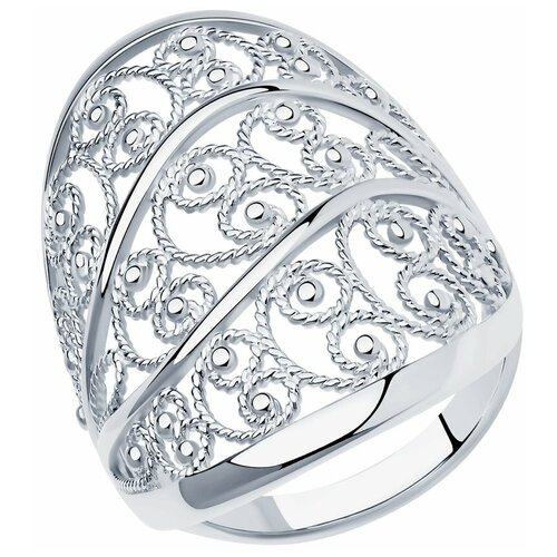 Кольцо из серебра 94-110-00662-1 Diamant