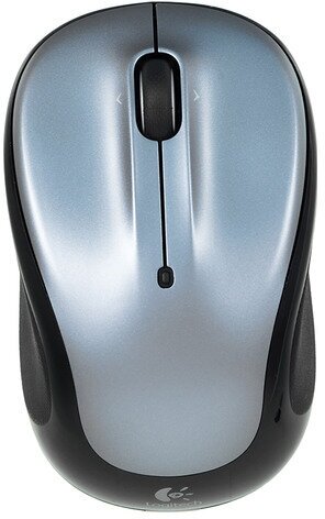 Мышь Logitech M325, оптическая, беспроводная, USB, серый и черный [910-002334]